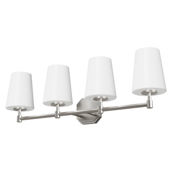 Nolita Four Light Bathroom Vanity in Brushed Nickel (47|19883)