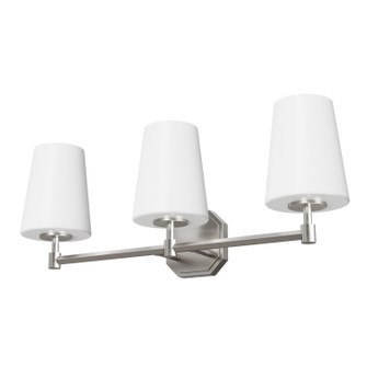 Nolita Three Light Bathroom Vanity in Brushed Nickel (47|19881)