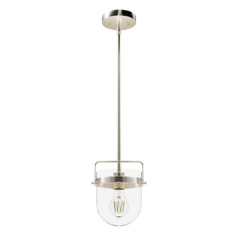 Karloff One Light Pendant in Brushed Nickel (47|19839)