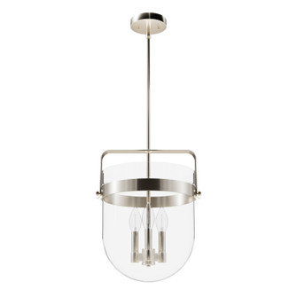 Karloff Three Light Pendant in Brushed Nickel (47|19830)