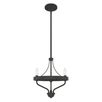 Merlin Three Light Chandelier in Noble Bronze (47|19804)