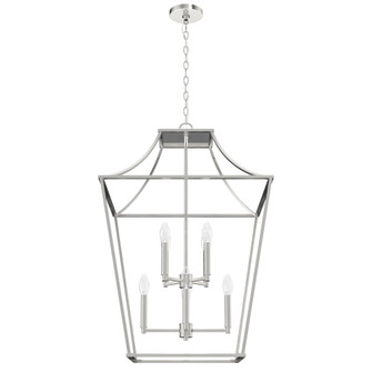 Laurel Ridge Eight Light Pendant in Brushed Nickel (47|19772)