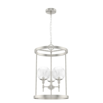 Xidane Three Light Pendant in Brushed Nickel (47|19750)