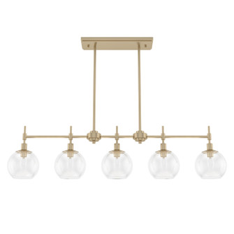 Xidane Five Light Chandelier in Alturas Gold (47|19747)