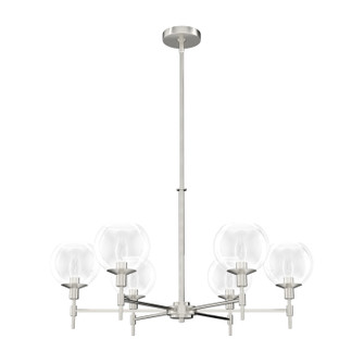 Xidane Six Light Chandelier in Brushed Nickel (47|19744)