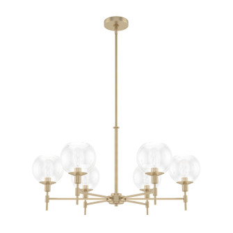 Xidane Six Light Chandelier in Alturas Gold (47|19743)