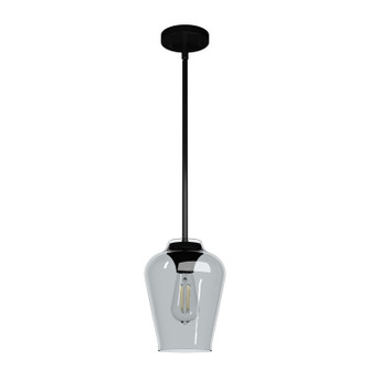 Vidria One Light Pendant in Matte Black (47|19724)