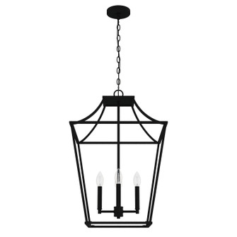 Laurel Ridge Four Light Pendant in Natural Black Iron (47|19704)
