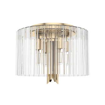 Gatz Four Light Flush Mount in Alturas Gold (47|19690)