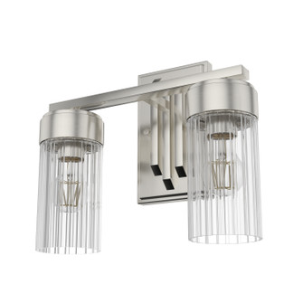 Gatz Two Light Vanity in Brushed Nickel (47|19683)