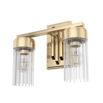 Gatz Two Light Bathroom Vanity in Alturas Gold (47|19682)