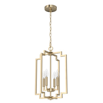 Zoanne Four Light Pendant in Alturas Gold (47|19574)