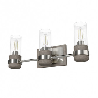 River Mill Three Light Vanity in Brushed Nickel (47|19467)