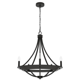 Perch Point Five Light Chandelier in Noble Bronze (47|19416)