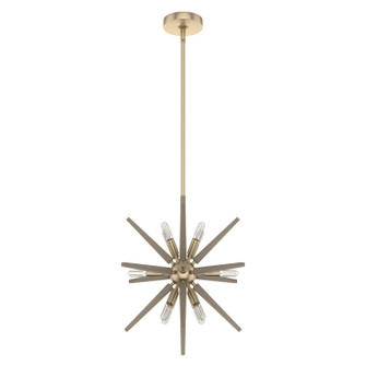 Jupiter Star 12 Light Pendant in Alturas Gold (47|19339)