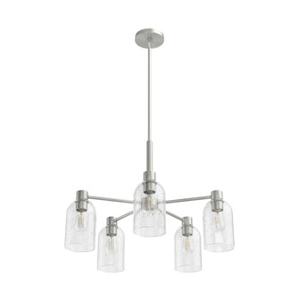Lochemeade Five Light Chandelier in Brushed Nickel (47|19197)