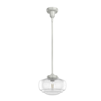 Saddle Creek One Light Pendant in Brushed Nickel (47|19189)