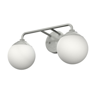 Hepburn Two Light Bathroom Vanity in Brushed Nickel (47|19168)