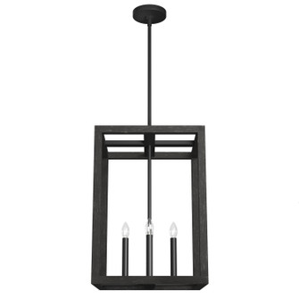 Squire Manor Four Light Pendant in Matte Black (47|19086)