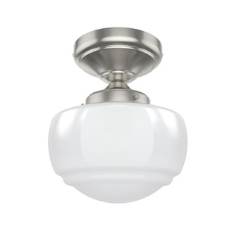 Saddle Creek One Light Flush Mount in Brushed Nickel (47|19048)