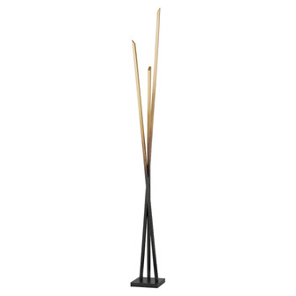Gansevoort LED Floor Lamp in Gradient Brass (70|L5119GB)