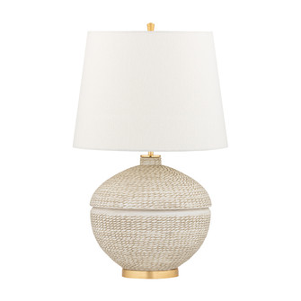 Katonah One Light Table Lamp in Gold Leaf (70|L1516GL)