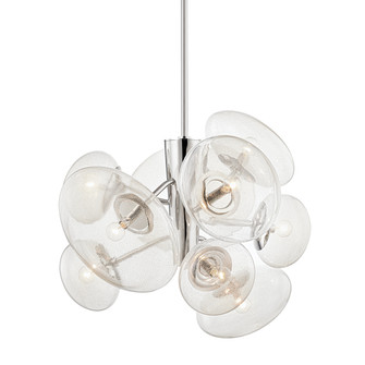 Opera Nine Light Chandelier in Polished Nickel (70|KBS1471809PN)