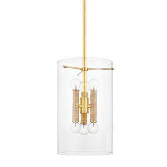 Barlow Six Light Lantern in Aged Brass (70|BKO800AGB)