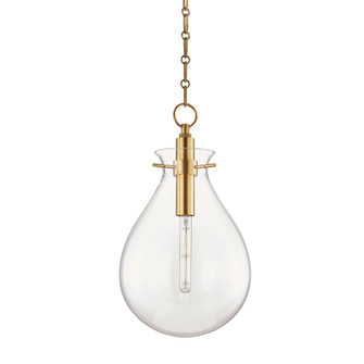 Ivy LED Pendant in Aged Brass (70|BKO102AGB)