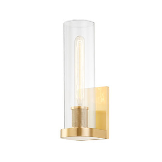 Porter One Light Wall Sconce in Aged Brass (70|9700AGB)