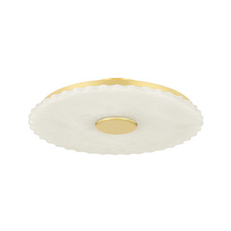 Highland Falls LED Flush Mount in Aged Brass (70|9500AGB)