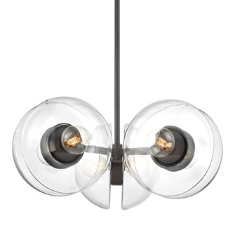 Kert Six Light Chandelier in Black Brass (70|9439BBR)