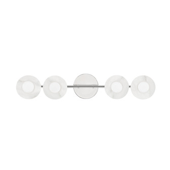 Elmont Four Light Bath Bracket in Polished Nickel (70|9204PN)