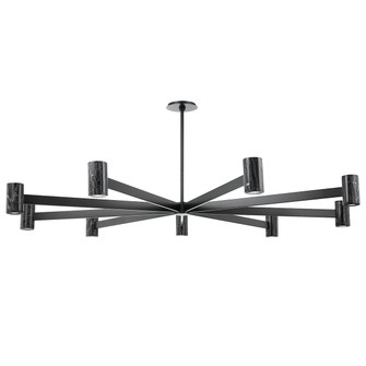 Predock LED Chandelier in Black Brass (70|9164BBR)