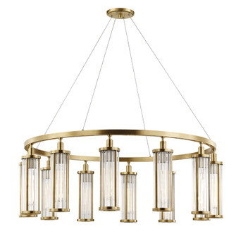 Marley 12 Light Pendant in Aged Brass (70|9142AGB)