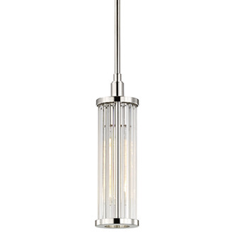 Marley One Light Pendant in Polished Nickel (70|9120PN)