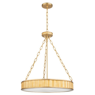 Middlebury Five Light Pendant in Aged Brass (70|902AGB)