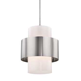 Corinth One Light Pendant in Polished Nickel (70|8615PN)