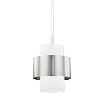 Corinth One Light Pendant in Polished Nickel (70|8611PN)