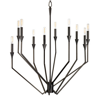 Archie Ten Light Chandelier in Old Bronze (70|8510OB)