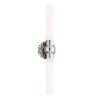 Cornwall Two Light Bath Bracket in Polished Nickel (70|822PN)