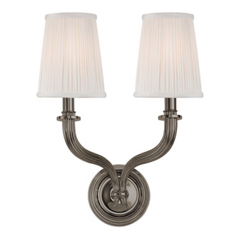 Danbury Two Light Wall Sconce in Antique Nickel (70|8112AN)