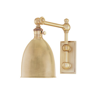 Roslyn One Light Wall Sconce in Aged Brass (70|761AGB)