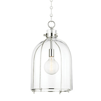 Eldridge One Light Pendant in Polished Nickel (70|7306PN)