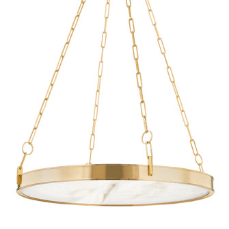 Kirby LED Chandelier in Aged Brass (70|7230AGB)
