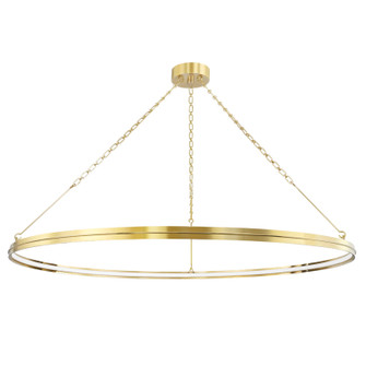 Rosendale LED Chandelier in Aged Brass (70|7156AGB)