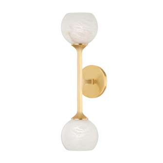 Melton LED Wall Sconce in Aged Brass (70|7122AGB)