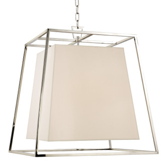 Kyle Six Light Chandelier in Polished Nickel (70|6924PNWS)