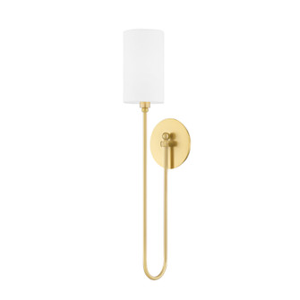 Harlem One Light Wall Sconce in Aged Brass (70|6800AGB)