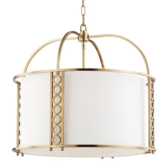 Infinity Eight Light Pendant in Aged Brass (70|6724AGB)